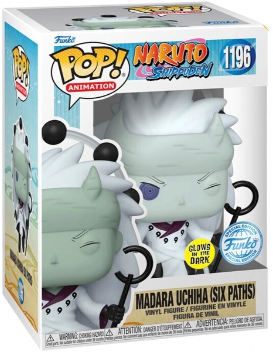 Figūriņa Funko POP! Naruto Madara Uchika Six paths Exclusive cena un informācija | Datorspēļu suvenīri | 220.lv