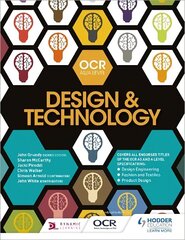 OCR Design and Technology for AS/A Level 2017 cena un informācija | Sociālo zinātņu grāmatas | 220.lv