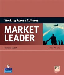 Market Leader - Working Across Cultures cena un informācija | Svešvalodu mācību materiāli | 220.lv