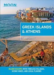 Moon Greek Islands & Athens (First Edition): Hidden Beaches, Scenic Hikes, Seaside Villages cena un informācija | Ceļojumu apraksti, ceļveži | 220.lv