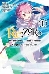 re:Zero Starting Life in Another World, Chapter 3: Truth of Zero, Vol. 8 (manga) cena un informācija | Fantāzija, fantastikas grāmatas | 220.lv