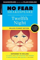 Twelfth Night: No Fear Shakespeare Deluxe Student Edition цена и информация | Рассказы, новеллы | 220.lv