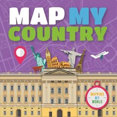 Map My Country цена и информация | Книги для подростков и молодежи | 220.lv