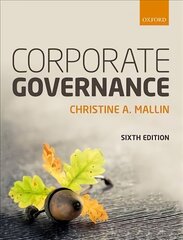 Corporate Governance 6th Revised edition cena un informācija | Ekonomikas grāmatas | 220.lv