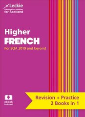 Higher French: Preparation and Support for Sqa Exams, Higher French: Preparation and Support for Teacher Assessment cena un informācija | Svešvalodu mācību materiāli | 220.lv