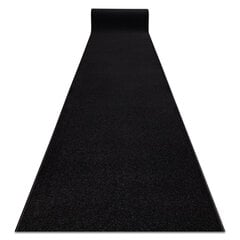 Rugsx ковровая дорожка Karmel, чёрная, 120 см цена и информация | Ковры | 220.lv