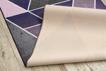Ковровая дорожка, треугольная, фиолетовый цвет, 80 x 1400 см