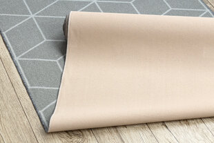 Paklājs, neslīdošs CUBE kubs, gumijas pelēks 57 cm cena un informācija | Paklāji | 220.lv