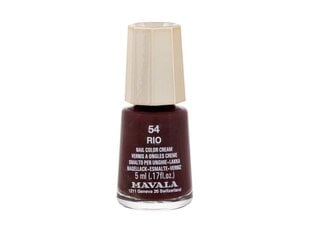 Mavala Nail Color Cream  54 Rio #634545 цена и информация | Лаки для ногтей, укрепители | 220.lv