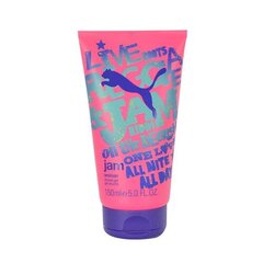 Dušas želeja Puma Jam Woman Shower gel, 150 ml cena un informācija | Puma Smaržas, kosmētika | 220.lv