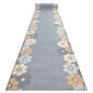Paklājs, neslīdošs MARGARETKA ziedu, gumijas pelēks 57 cm цена и информация | Paklāji | 220.lv