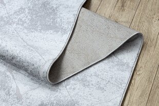 Rugsx ковровая дорожка Mefe 2783, серый мрамор, 60 см цена и информация | Ковры | 220.lv