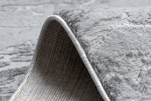 Rugsx ковровая дорожка Mefe 6182, серая, 80 см цена и информация | Ковры | 220.lv