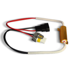 LED brīdinājuma anulētājs M-TECH Resistor H8/H11 50W/6ohm cena un informācija | Auto spuldzes | 220.lv