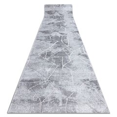 Rugsx ковровая дорожка Mefe 2783, серый мрамор, 150 см цена и информация | Ковры | 220.lv