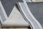Rugsx ковровая дорожка Mefe 2813, серая, 200 см
