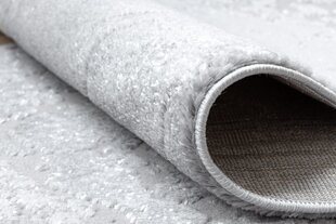 Rugsx ковровая дорожка Mefe 6182, серая, 70 см цена и информация | Ковры | 220.lv
