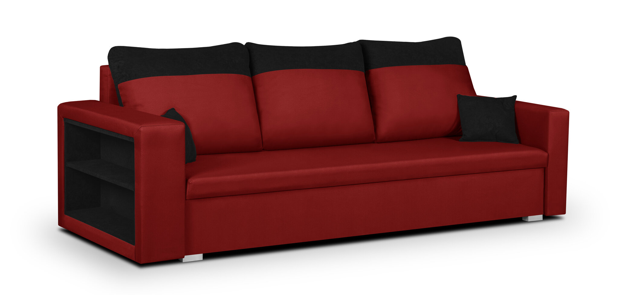 Dīvāns Bellezza Pablo, sarkans cena un informācija | Dīvāni | 220.lv