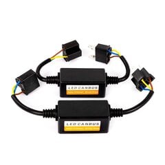 CANBUS kabelis LED komplektam H4 H/L x2 M-TECH cena un informācija | Auto spuldzes | 220.lv