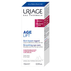 Укрепляющий крем для кожи вокруг глаз Uriage Age Lift Smoothing, 15мл цена и информация | Сыворотки, кремы для век | 220.lv