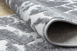 Rugsx ковровая дорожка Mefe 6184, серая, 200 см цена и информация | Ковры | 220.lv