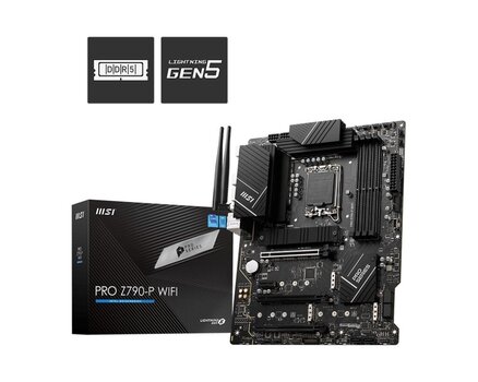 MSI PRO Z790-P WIFI, ATX, LGA1700, DDR5 cena un informācija | Mātesplates | 220.lv