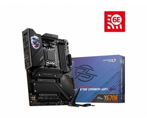 MSI MPG X670E УГЛЕРОДНЫЙ WI-FI, ATX, AM5, DDR5 цена и информация | Материнские платы | 220.lv