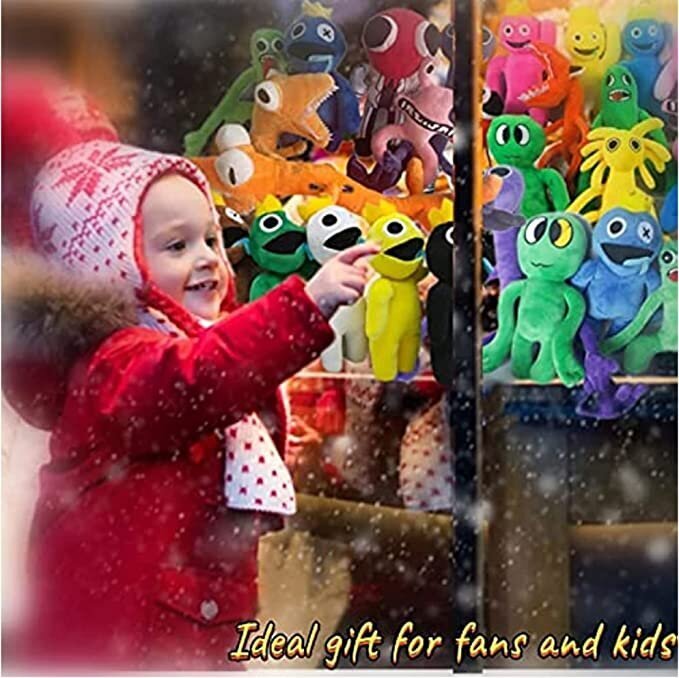 Mīksto plīša rotaļlietu Rainbow friends, sarkans ar uzvalku, 30cm цена и информация | Mīkstās (plīša) rotaļlietas | 220.lv
