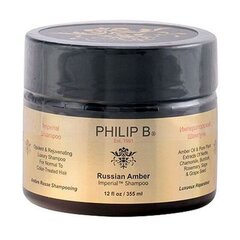 Atjaunojošs Šampūns Russian Amber Philip B (355 ml) cena un informācija | Šampūni | 220.lv