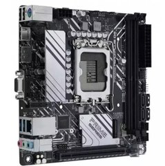 Asus Prime H610I-PLUS D4-CSM, mini ITX, LGA1700 cena un informācija | Mātesplates | 220.lv