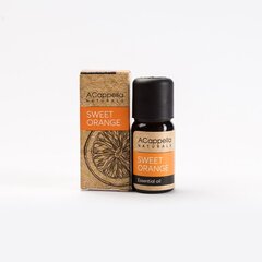 Saldo apelsīnu ēteriskā eļļa ACappella Naturals, 10 ml cena un informācija | Ēteriskās eļļas, kosmētiskās eļļas, hidrolāti | 220.lv