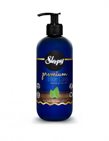 Šķidrās ziepes Sleepy Premium Blue Care Series 500ml (Piparmētra) cena un informācija | Ziepes | 220.lv