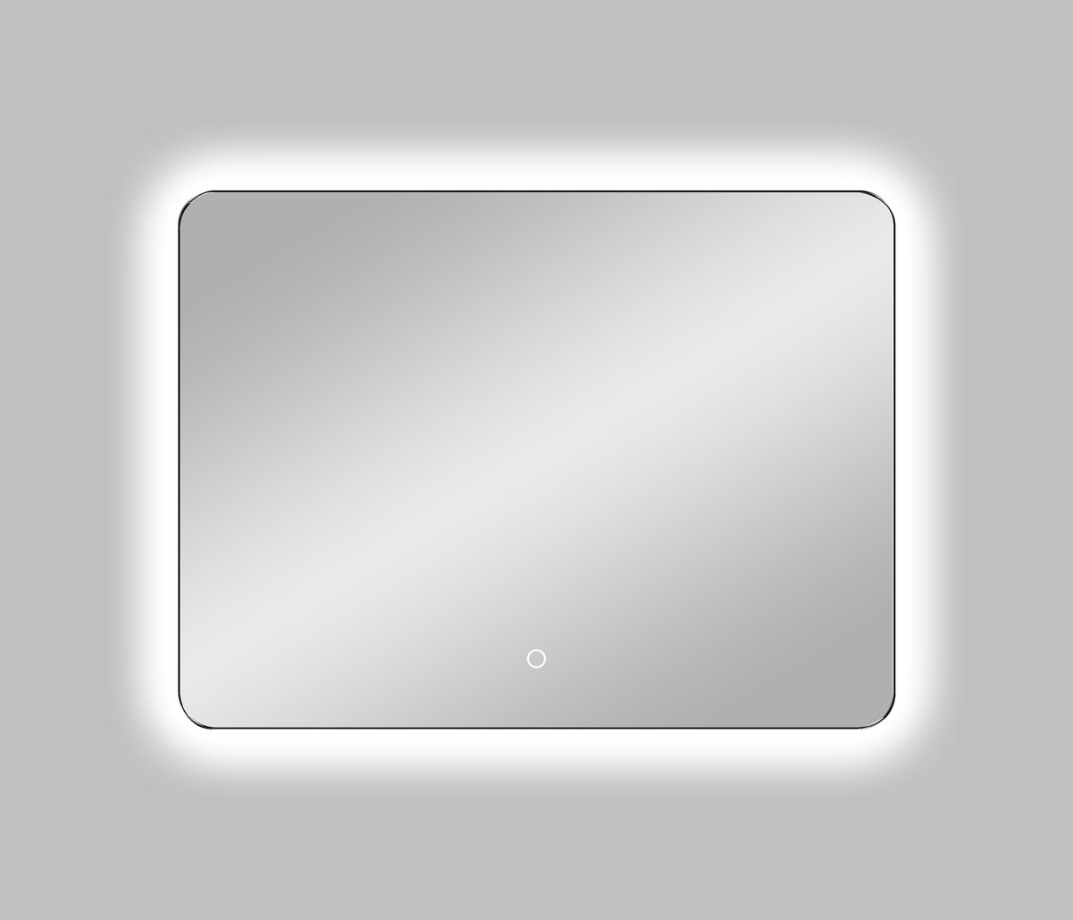 Spogulis LED Vento Rome 60X80 cena un informācija | Vannas istabas spoguļi | 220.lv