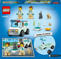 60382 LEGO® City Машины скорой помощи для домашних животных цена и информация | Kонструкторы | 220.lv