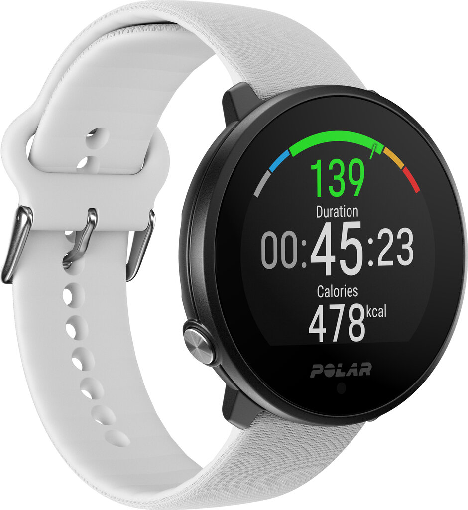 Polar Unite S-L T, white цена и информация | Fitnesa aproces | 220.lv