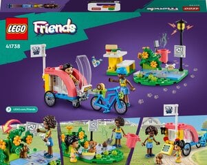 41738 LEGO® Friends Спасательный велосипед для собак цена и информация | Конструкторы и кубики | 220.lv