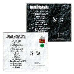 CD JUMPRAVA '84 -'89, CD JUMPRAVA '88 -'90 цена и информация | Виниловые пластинки, CD, DVD | 220.lv