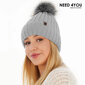 Sieviešu cepure Need 4You, pelēka, merino wool цена и информация | Sieviešu cepures | 220.lv