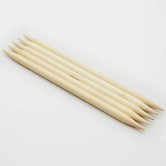 Чулочные спицы KnitPro Bamboo 15 cm, 4.00 mm цена и информация | Принадлежности для вязания | 220.lv