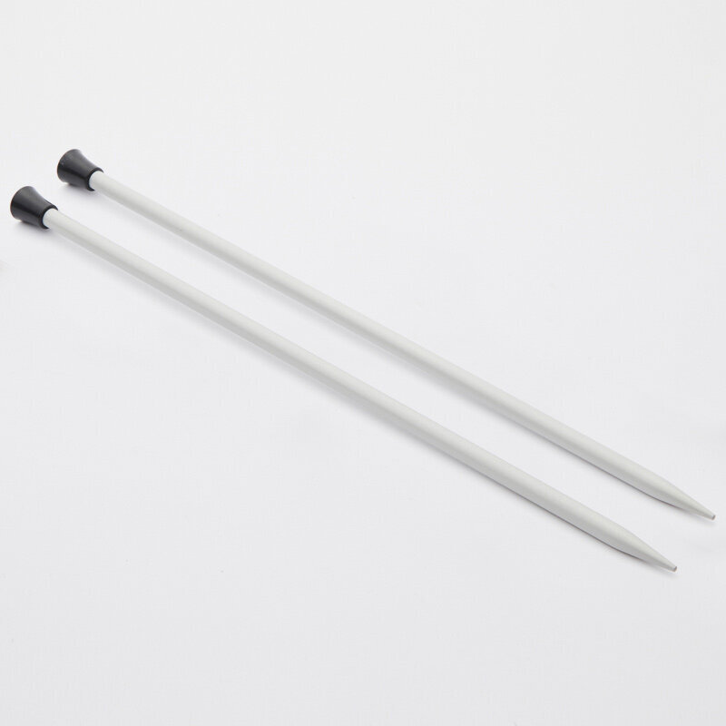 Taisnās adatas KnitPro BASIX ALUMINIUM 25 cm, 2.25 mm цена и информация | Adīšana | 220.lv