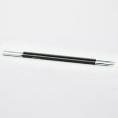 Skrūvējamās adatas KnitPro KARBONZ, 4.00 mm, 40 cm cena un informācija | Adīšana | 220.lv