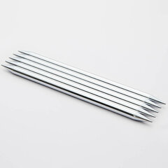 Чулочные спицы KnitPro Nova Metal 20 cm, 3.00 mm цена и информация | Принадлежности для вязания | 220.lv