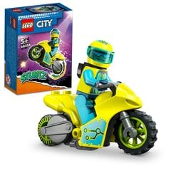 60358 LEGO® City Kibertriku motocikls cena un informācija | Konstruktori | 220.lv