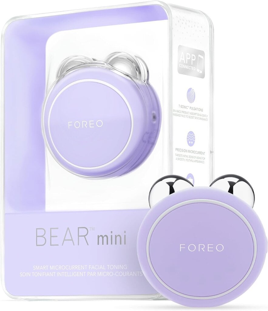 Foreo Bear Mini App Lavanda цена и информация | Sejas kopšanas ierīces | 220.lv