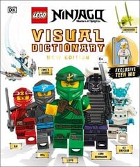 LEGO NINJAGO Visual Dictionary New Edition: With Exclusive Teen Wu Minifigure cena un informācija | Grāmatas pusaudžiem un jauniešiem | 220.lv