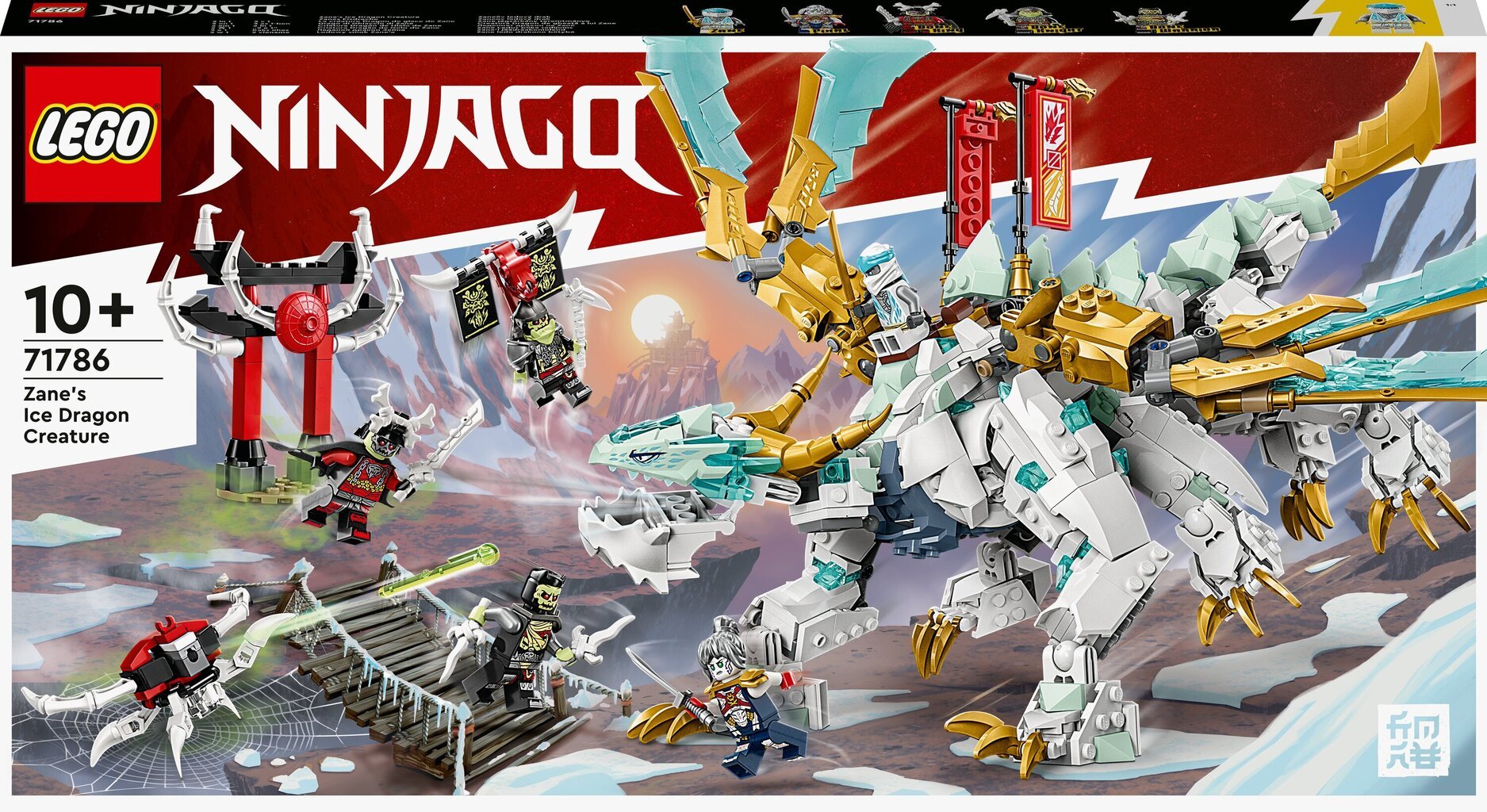 71786 LEGO® NINJAGO Zane ледяной дракон цена | 220.lv