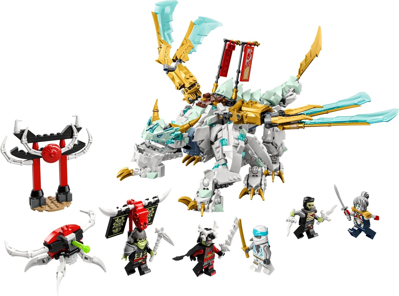 71786 LEGO® NINJAGO Ledus pūķis Zane cena un informācija | Konstruktori | 220.lv