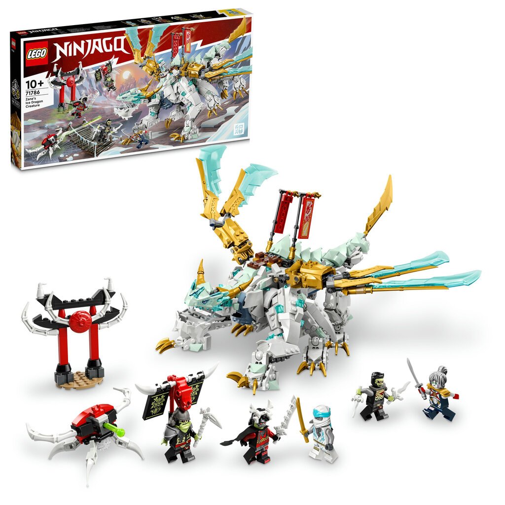 71786 LEGO® NINJAGO Ledus pūķis Zane цена и информация | Konstruktori | 220.lv