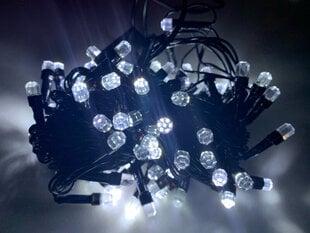 LED Ziemassvētku lāstekas, silti balta, 300 Led, garums - 9m, E I168-1w-9m cena un informācija | Ziemassvētku lampiņas, LED virtenes | 220.lv