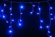 LED Ziemassvētku lāstekas, zila, 300 Led, garums - 9m, E 19-452 cena un informācija | Ziemassvētku lampiņas, LED virtenes | 220.lv